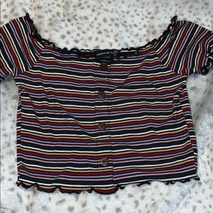 Stretchy crop top